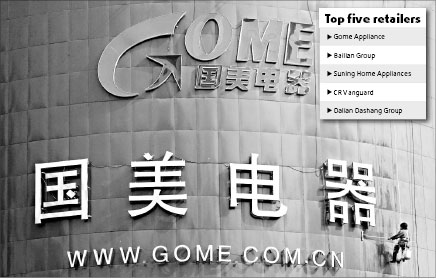 Gome claims top rank