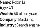 Construction tycoon Liang tops Hurun Rich List