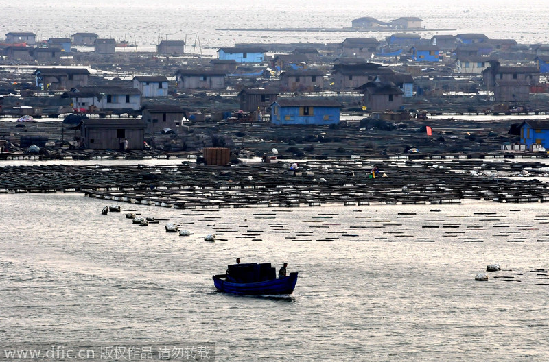 A 'floating city' in East China