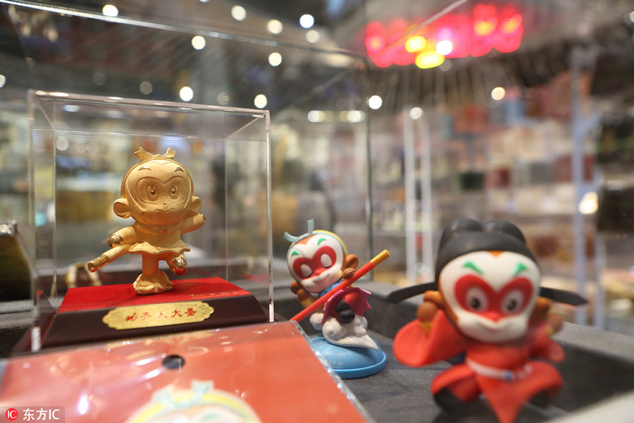 First Chinese cartoon characters theme shop opens in Shanghai