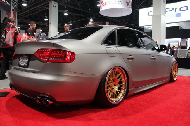 Modified Audi cars at SEMA Show