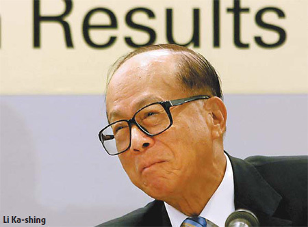 Li hikes stake in holding firm