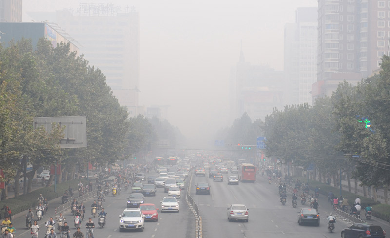 Top 10 Chinese cities with worst air quality