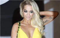 Rita Ora runs around naked