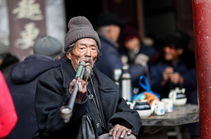 Time stands still in old tea house