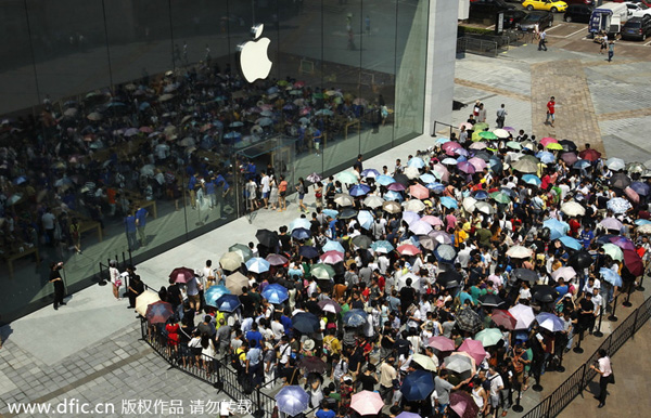 Apple opens new store in China, more expected