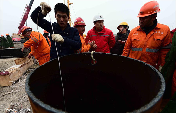 Rescued Chinese miners in stable condition