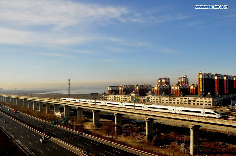 China has world's largest high-speed rail network