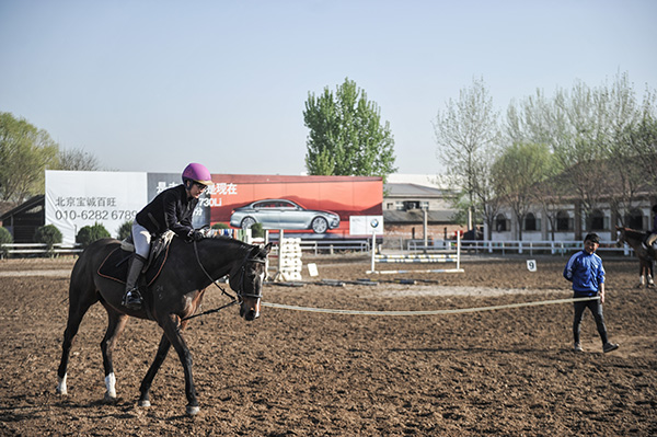 Equestrianism gains currency in China