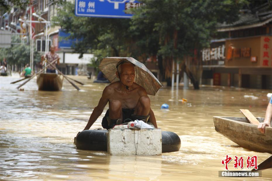 Row, row, row your boat! Life in flooded Guangxi