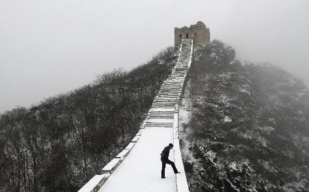 Great Wall charming in snow