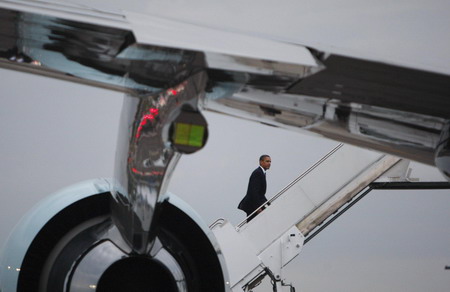 US President Barack Obama kicks off tour to China