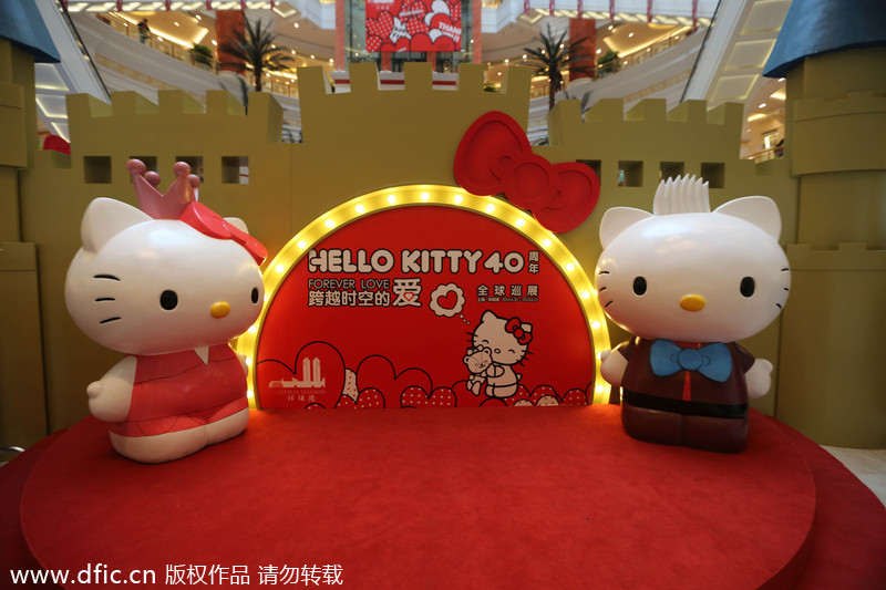 Hello Kitty celebrates 40th anniversary in Shanghai