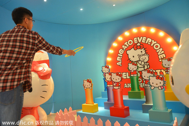 Hello Kitty celebrates 40th anniversary in Shanghai