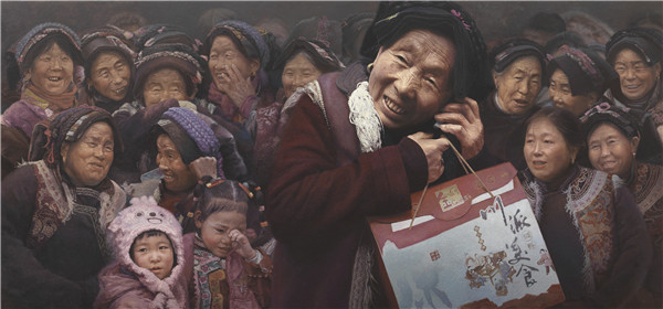 Wang Qijun's painting sold for 1.1 million yuan