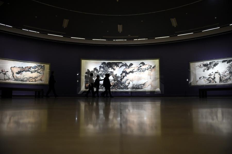 Exhibition held in Beijing to commemorate Chinese artist Pan Tianshou