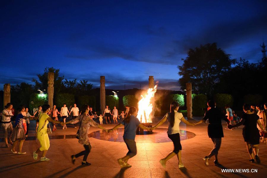 Hani ethnic people celebrate Summer Solstice in Yunnan