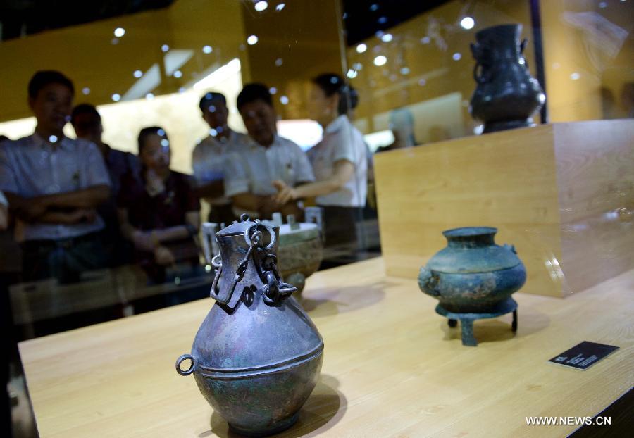 Historic and cultural exhibiton of Qi held in Xi'an