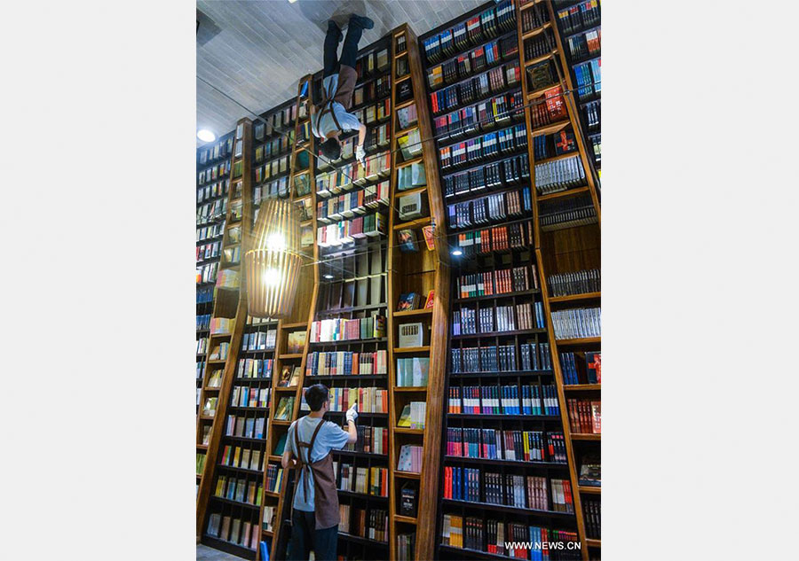 'Most beautiful bookstore' meets public in East China