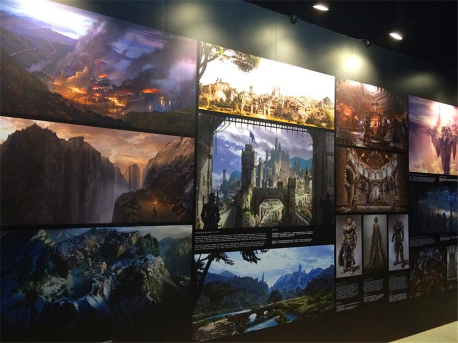 'Warcraft' themed exhibition in Beijing