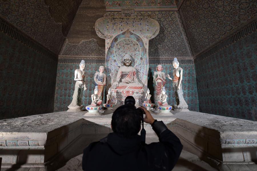 Mogao Caves open to photographers for the first time