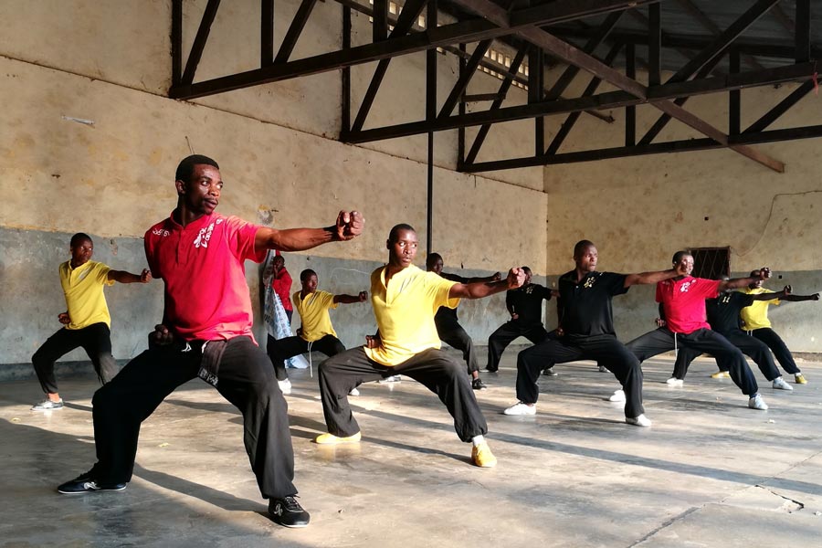 Chinese martial arts embraced in Africa