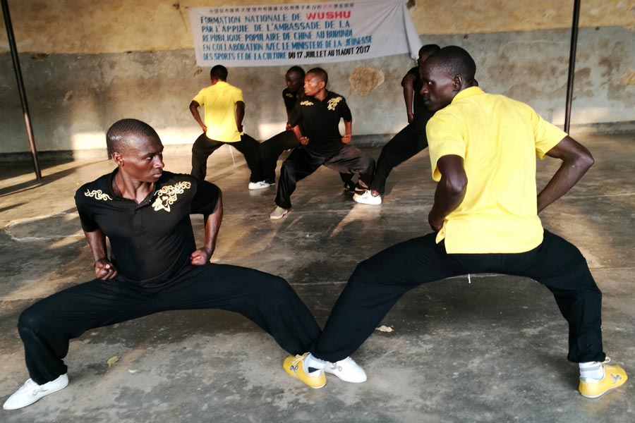 Chinese martial arts embraced in Africa