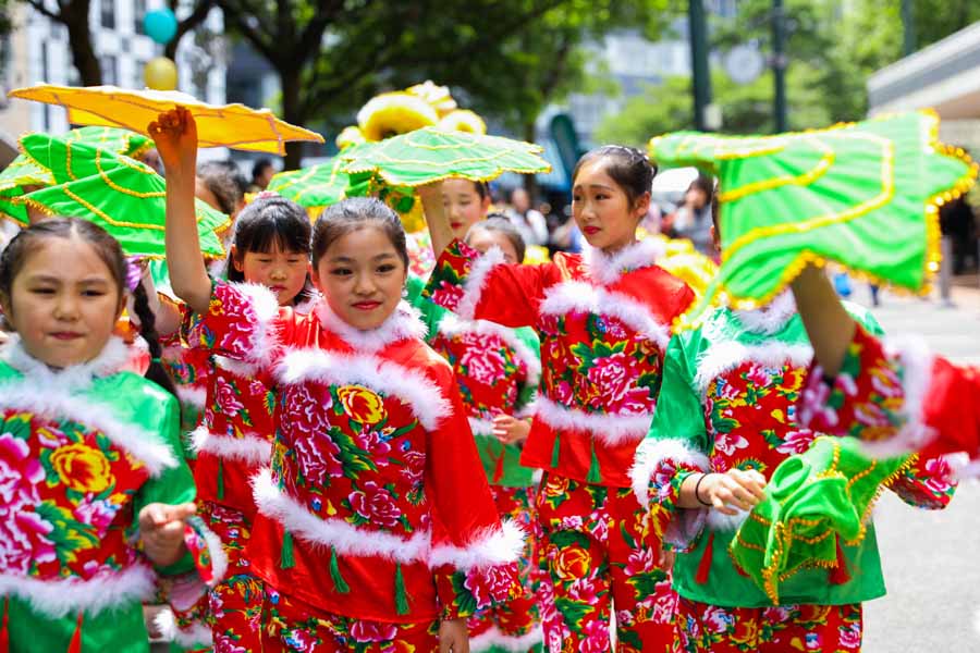 Chinese elements highlight 2017 Wellington Christmas parade