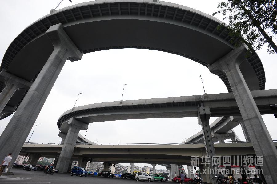 成都新二環通車試運行