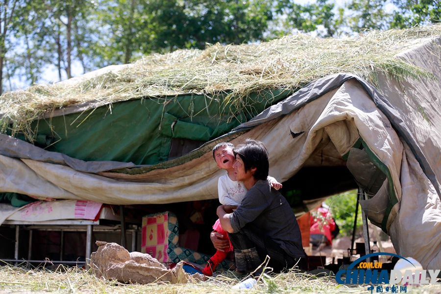 震區表情：甘肅定西6.6級地震災后見聞