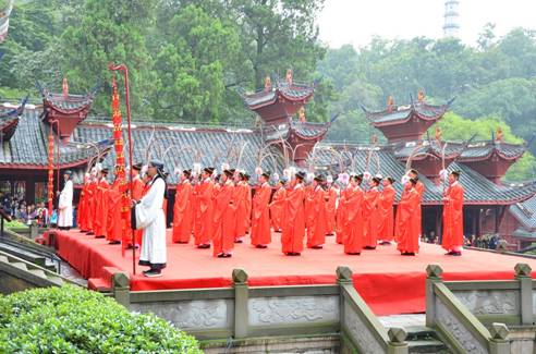 都江堰文廟舉行祭孔大典 恢復傳統禮儀