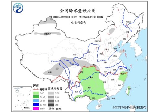 未來三天冷空氣繼續影響中東部地區南方局地有霧