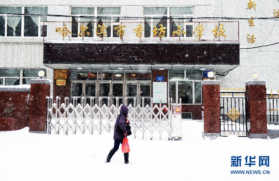 吉林黑龍江“暴雪圍城” 多地中小學19日繼續停課