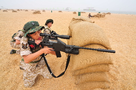 天津濱海東疆灣軍事拓展影視基地一期建成投運