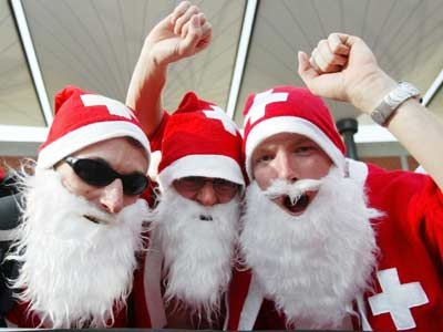 Fans at Euro 2004