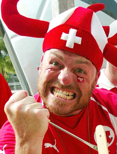 Fans at Euro 2004