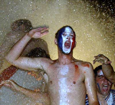 Fans at Euro 2004