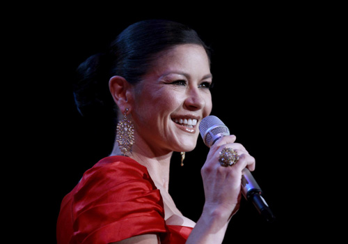 Catherine Zeta-Jones at 'Welcome to Wales' at Millennium Stadium in Cardiff