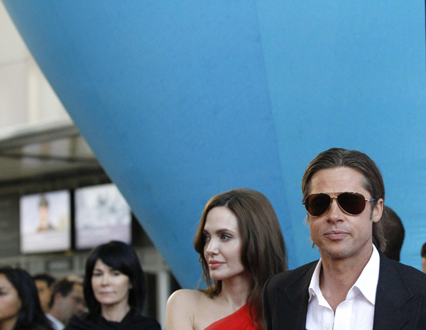 Jolie and Pitt attend premiere of 'The Tree of Life' at LACMA in Los Angeles