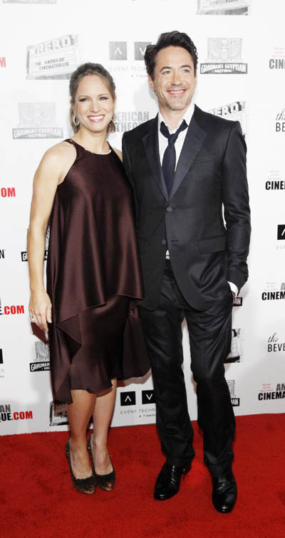 Downey Jr. attends 25th American Cinematheque Award