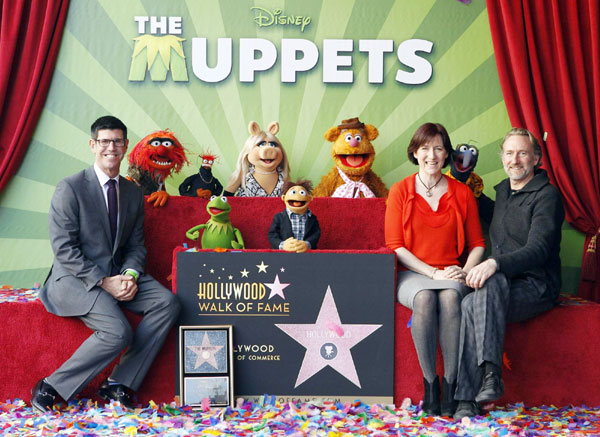 'The Muppets' gets Hollywood fame star