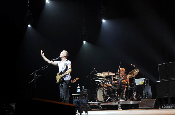 Sting's 'Back to Bass' tour in Riga