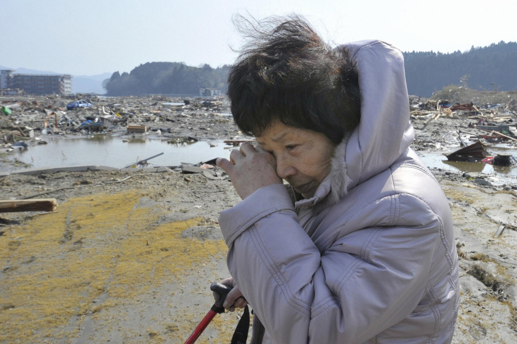 日本三座小城災后基本消失 傷亡失蹤者達數萬