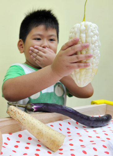 組圖：臺兒童偏食調查“最不愛吃苦瓜”