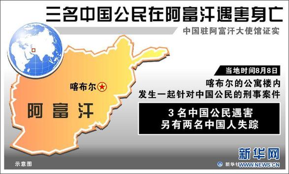 阿富汗中國人遇害失蹤事件性質尚需進一步調查