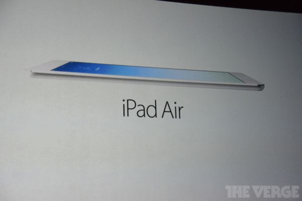 蘋果推出iPad Air等新產品