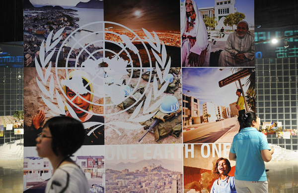 World citizens come together at UN Pavilion