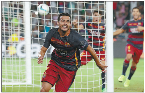 Pedro polishes off Barcelona's blitz