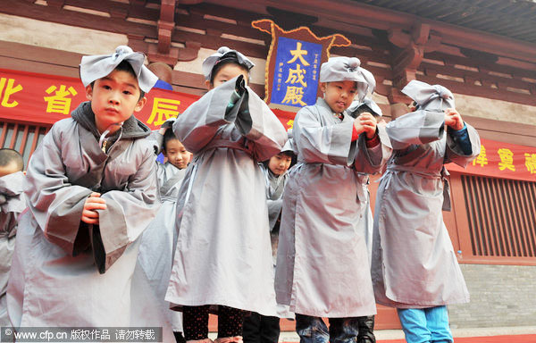 Confucius Spring memorial held