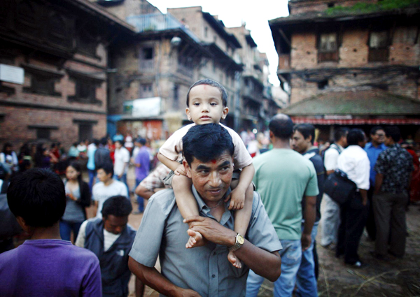 Ghantakarna festival in Bhaktapur